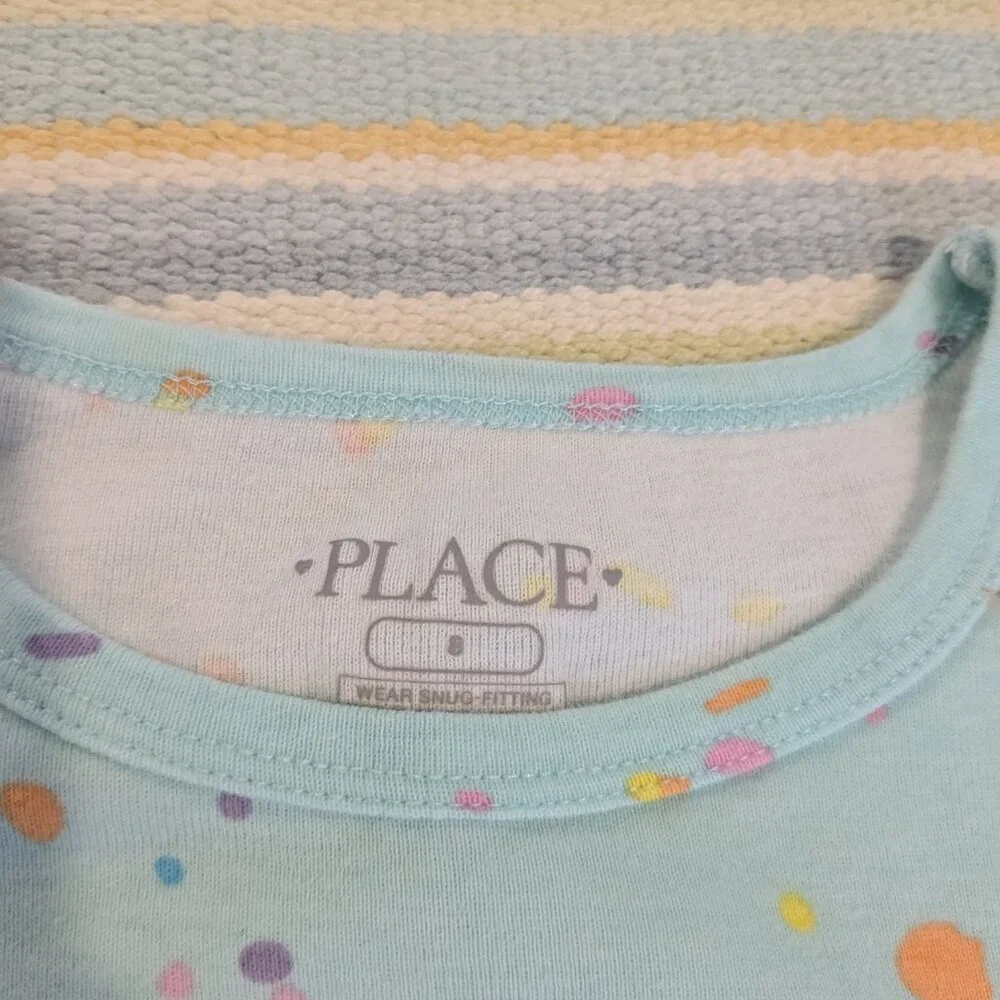 Children's Place Sweet Dreams pajama PJ top size 8